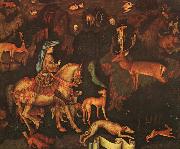 Antonio Pisanello The Vision of St.Eustace oil painting